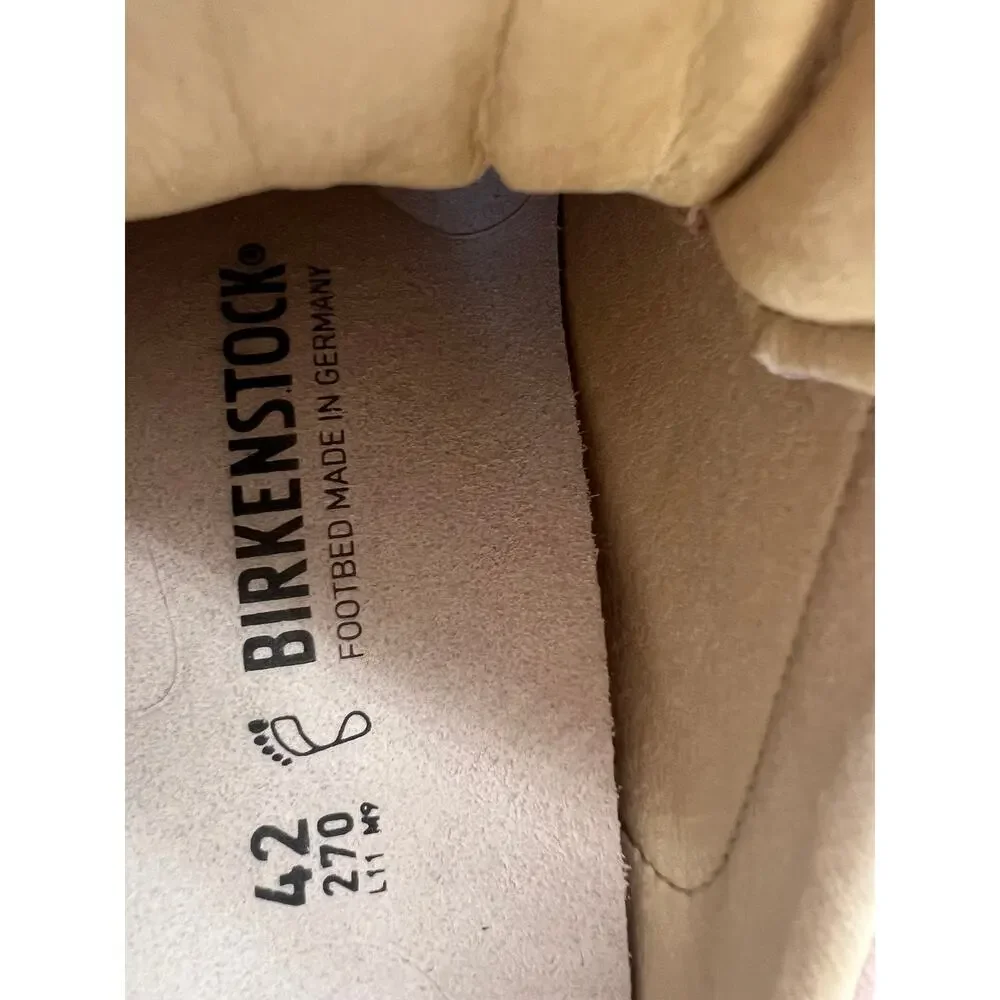 Birkenstock Bend Low Dusty Pink Suede Shoes Size W11/M9 NEW